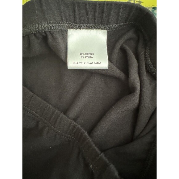 Eileen Fisher Black System Viscose Jersey Easy Pant Easy Ankle Length Size XS - Picture 6 of 6